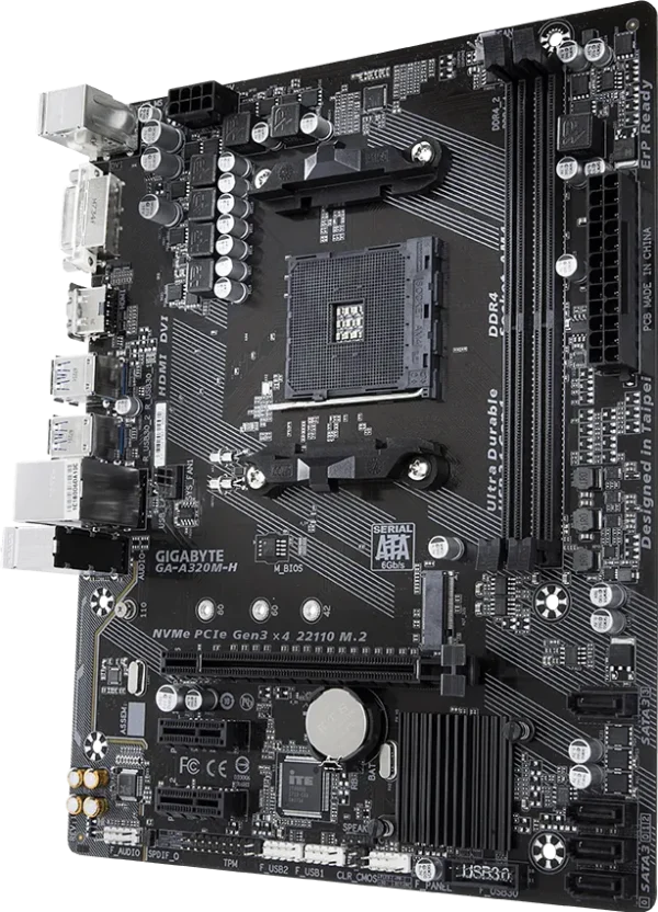 gigabyte a320m h motherboard used